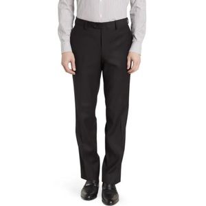 NEW Savile Row Co. Strand Flat Front Stretch Dress Pant